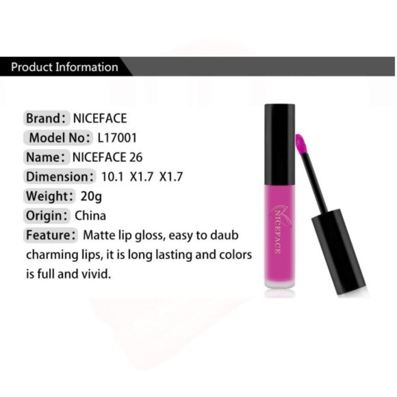 ⤵️🆕 CLEARANCE Lip Gloss Nude Matte Liquid Lip - Picture 10 of 16